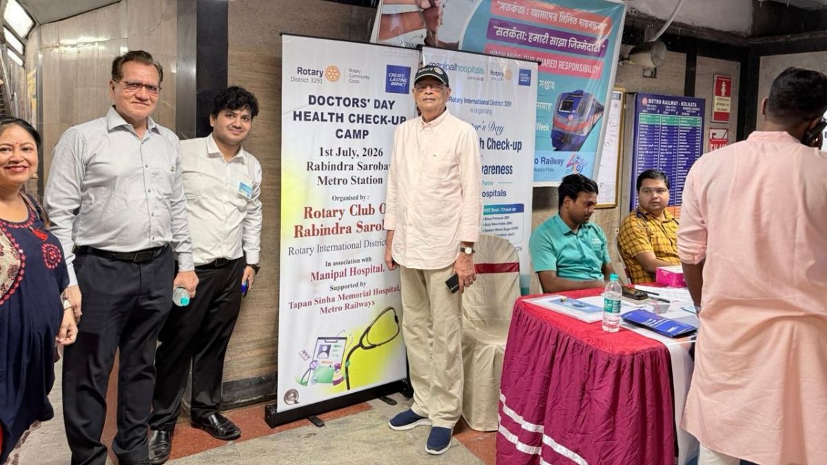 District 3291 Doctor's Day Health Check-up Camp